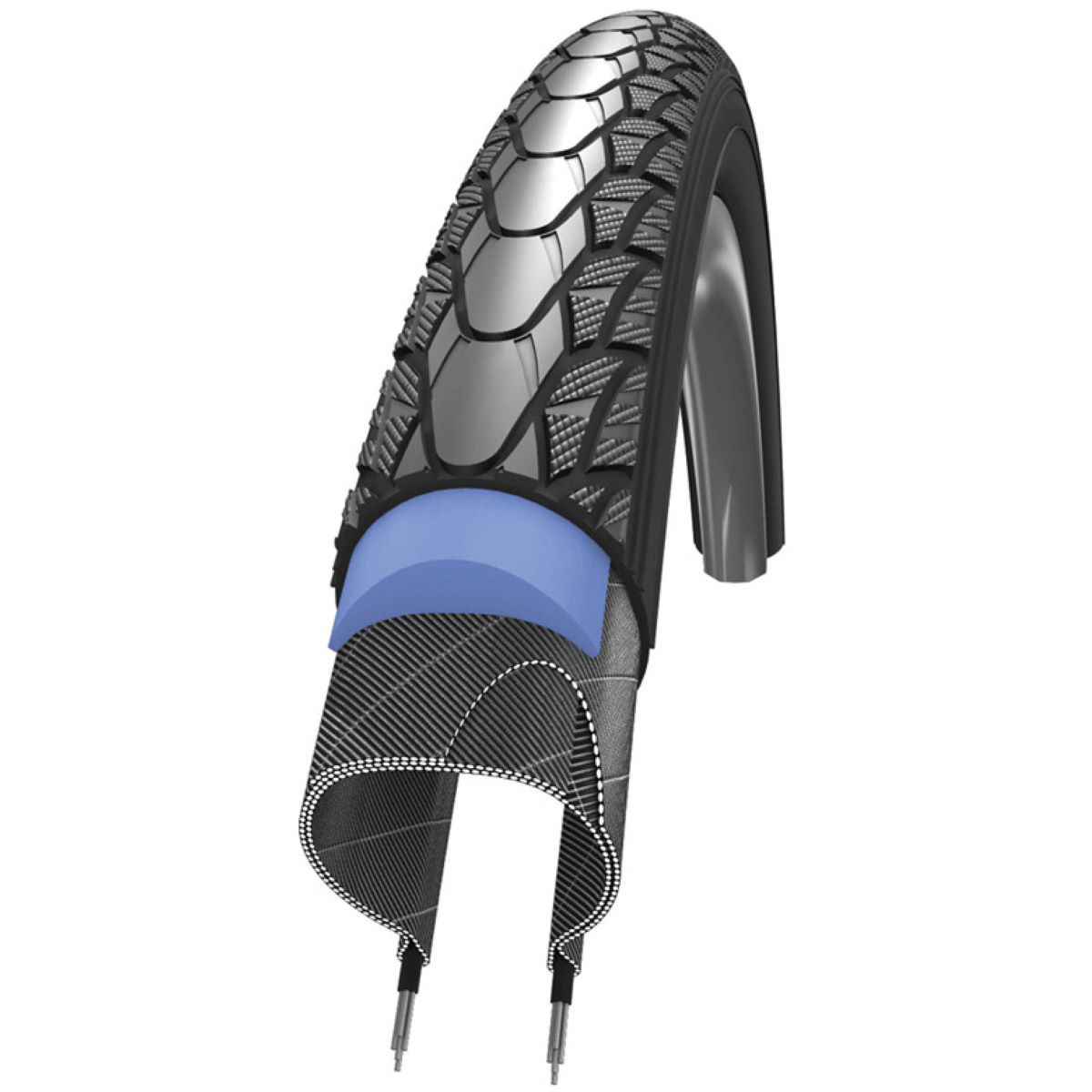 Festival Bij zonsopgang nikkel 24 X 1 (25-540) Black Marathon Plus Tyre - Wholesaler & distributor of  mobility products & spares