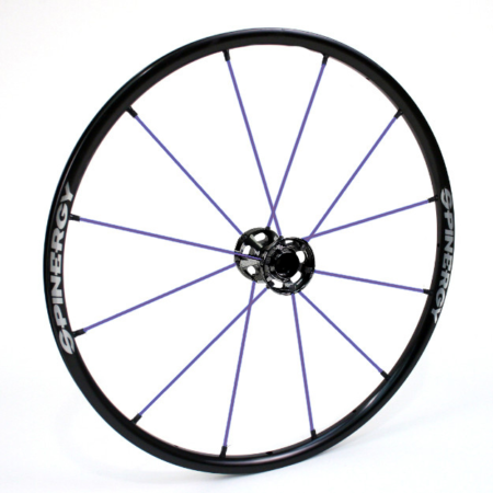 24" Spinergy LX Wheel Purple Spokes