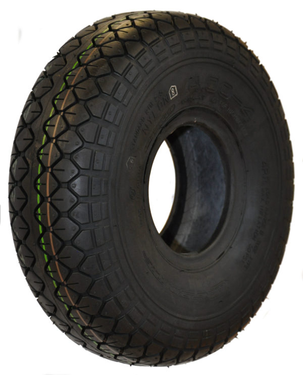 400 X 4 Black Block Tyre