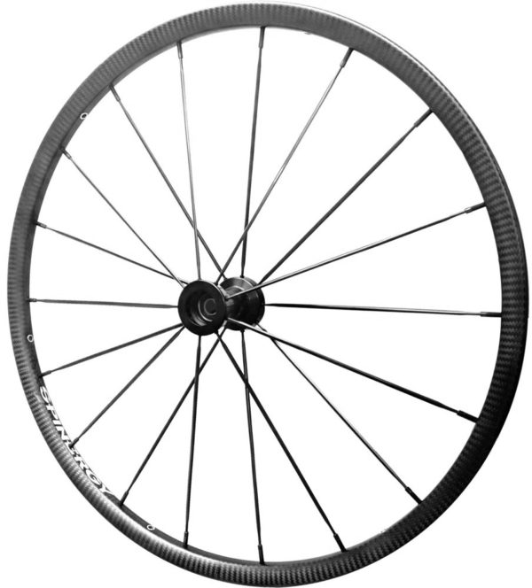 24" Spinergy Carbon Blade Wheel Black Spokes