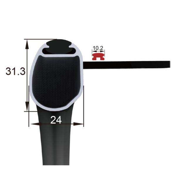 25" OMOBIC Nova Handrim - Image 3