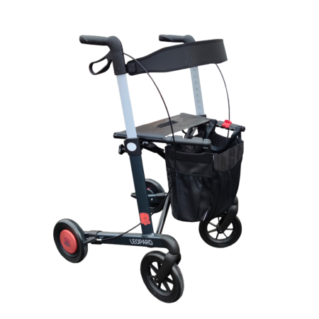 Anti-fall rollator