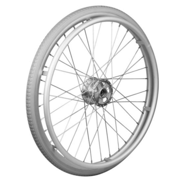 24" Drum Brake Wheel (Pair) Full Kit