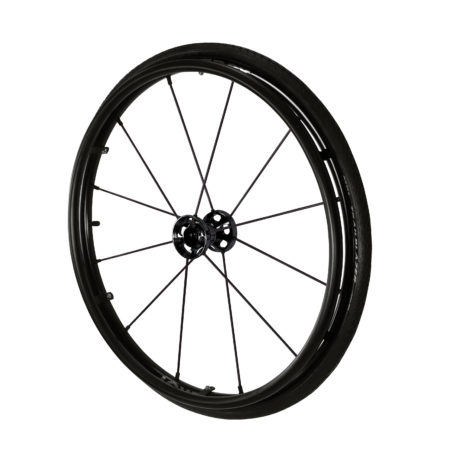 24" Spinergy LX Wheel Black Spokes Complete