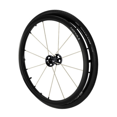 24" Spinergy LX Wheel White Spokes With Nova Complete