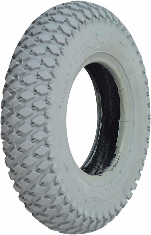 200 X 50 Grey Block Tyre