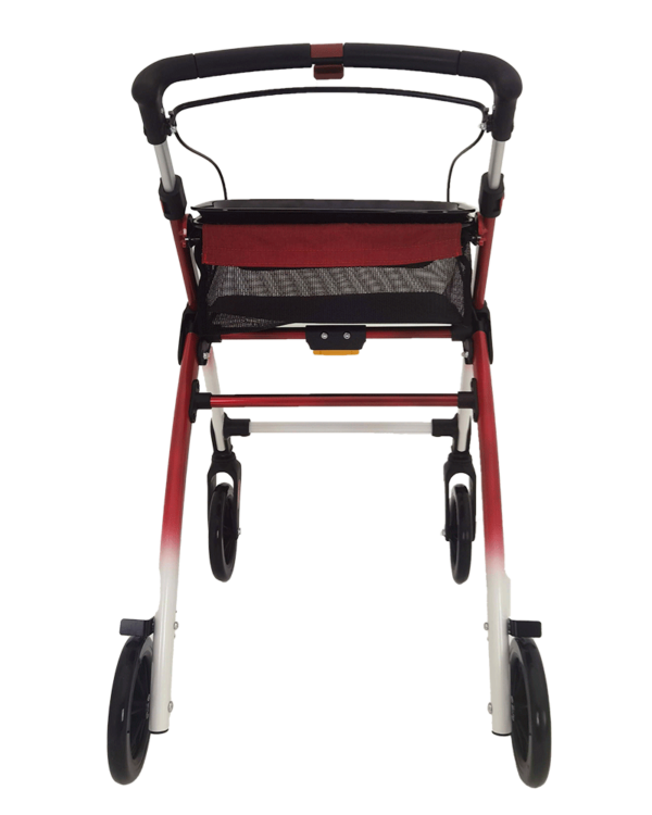 Jaguar Indoor Rollator Red and White - Image 3