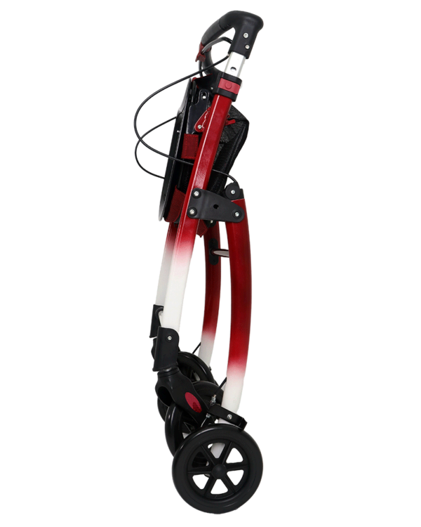 Jaguar Indoor Rollator Red and White - Image 2