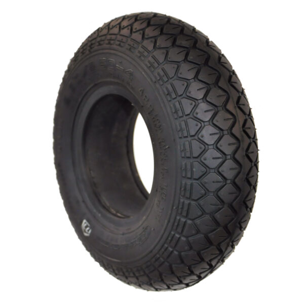 280/250 X 4 Black Infilled Round Block tyre