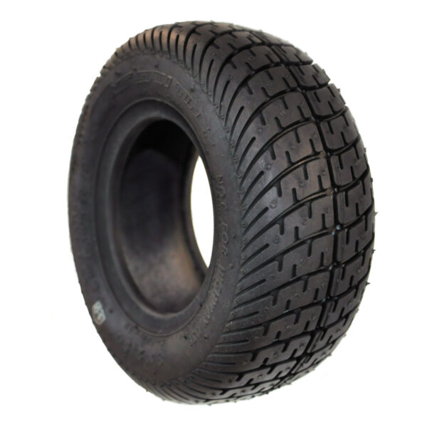8 X 2.50 Black block tyre