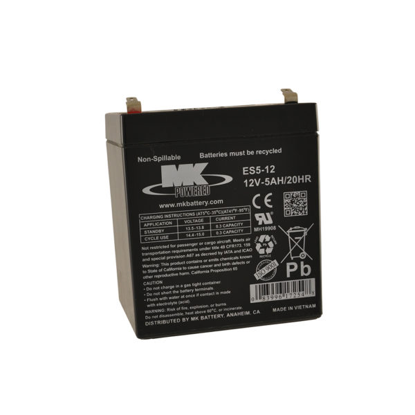 5Ah MK AGM Battery
