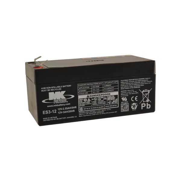 3Ah MK AGM Battery
