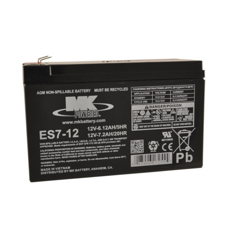 7.2Ah MK AGM Battery