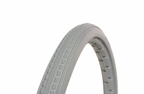 24 X 1 3/8 Grey Solid Mobility Tyre