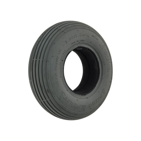 280/250 X 4 Grey Infilled Rib Tyre