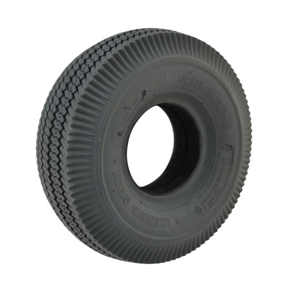 410/350 X 4 Grey Infilled Rib Tyre