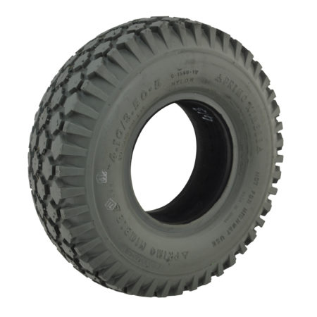 410/350 X 5 Grey Infilled Block Tyre