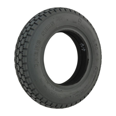 250 X 6 Grey Infilled Block Tyre
