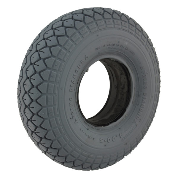 400 X 5 Grey Infilled Block Tyre