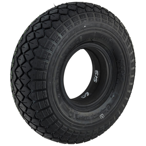400 X 5 Black Infilled Innova Block Tyre