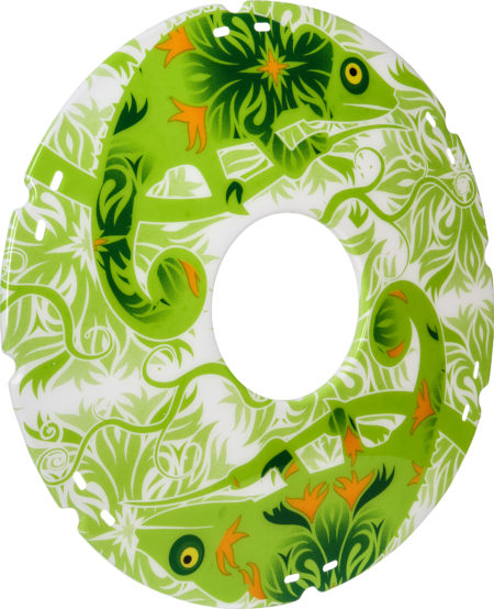 20" Chameleon Decal Spoke Protector (Pair)