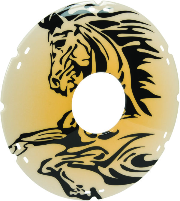 20" Stallion Decal Spoke Protector (Pair)