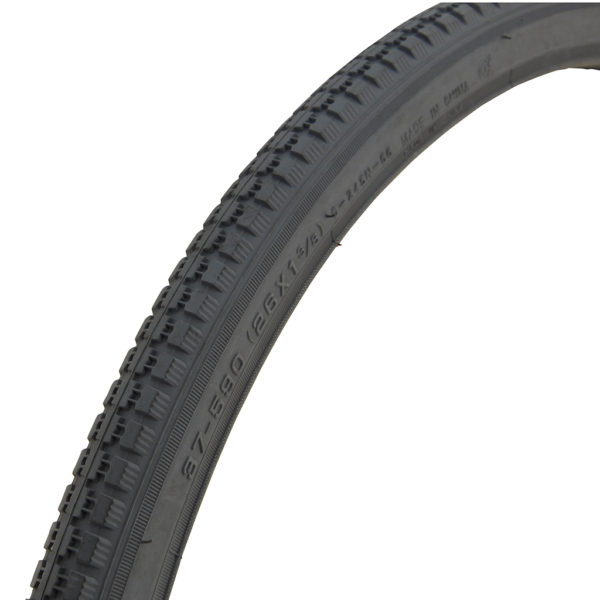 26 X 1 3/8 Grey Manual Tyre