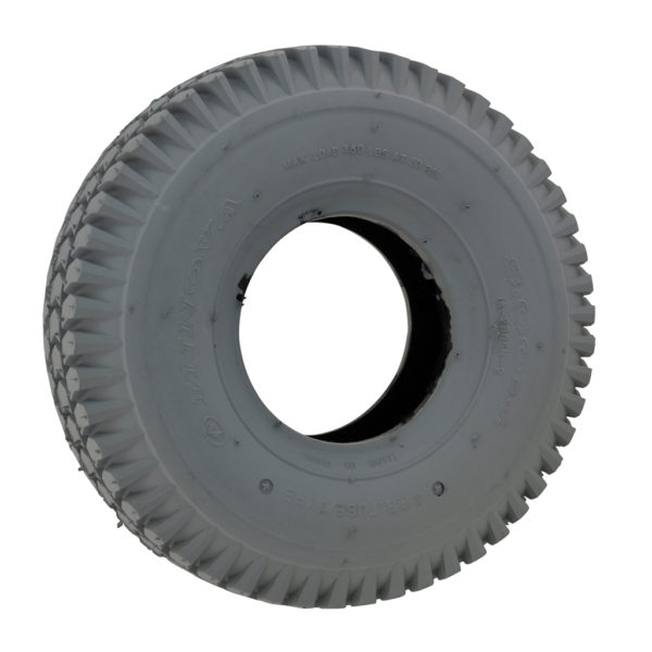 300 X 4 Grey Block Tyre