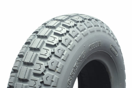 410/350 X 6 Grey Block Tyre