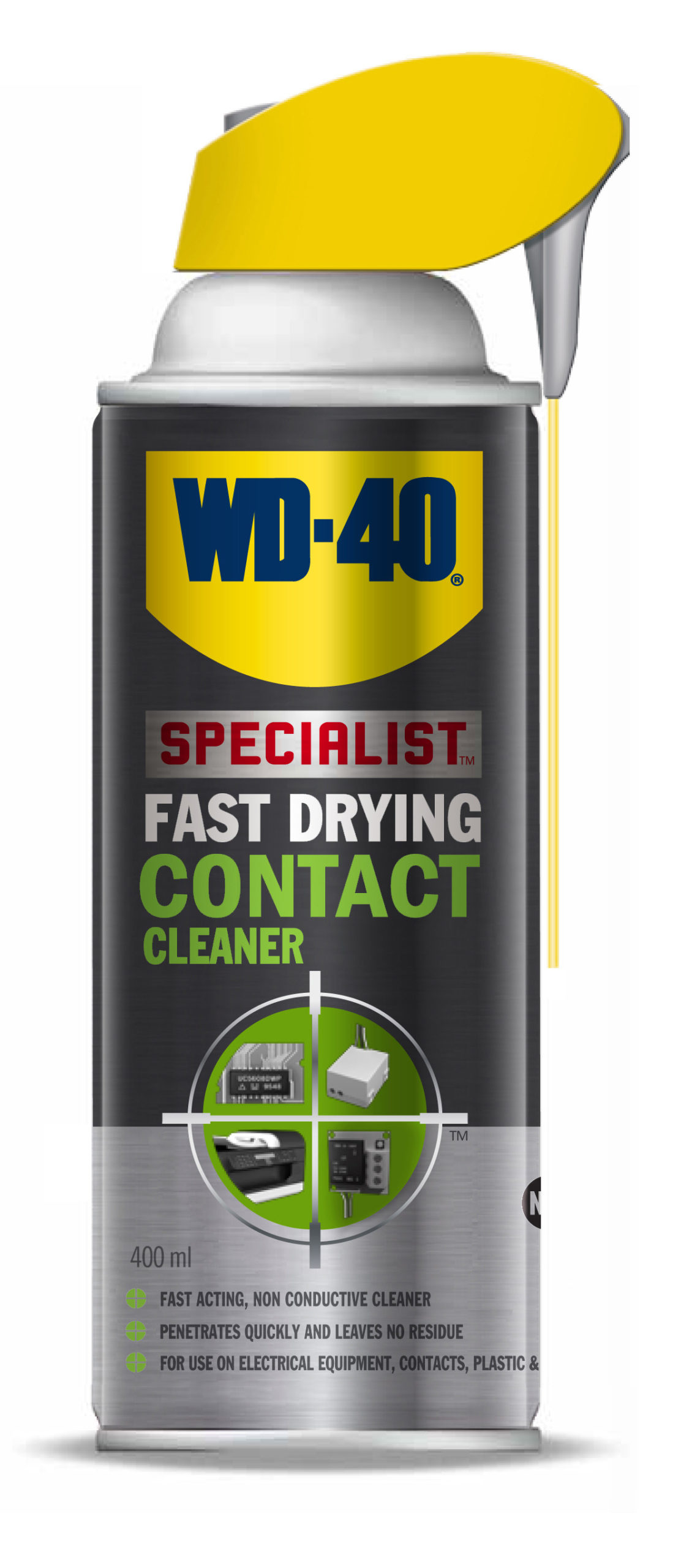 WD40 Contact Cleaner (400Ml) - Wholesaler & distributor of mobility  products & spares