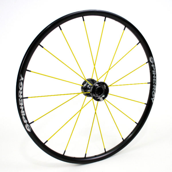 24" Spinergy Everyday Wheel Yellow Spokes